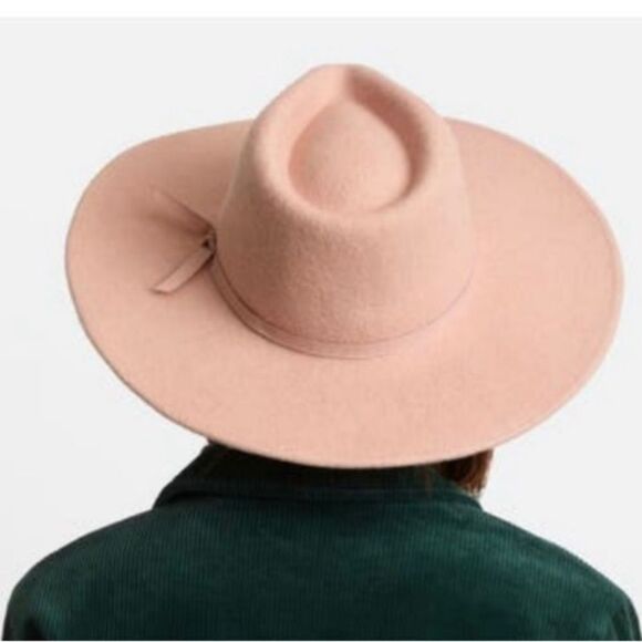 🆕👒BRIXTON Ashley Felt Hat In Blush - Picture 2 of 10